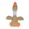 Yousheng Dog Teething Toy Wild Goose Chew Toy Mental Stimulation Dog Toy with Built-In Squeaker Tough Fabric Puppy Teething Relief Toy