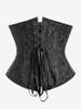 Rosegal Gothic Boning Lace-up Underbust Corset
