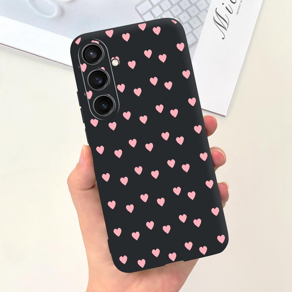 For Samsung Galaxy S23 FE Fashion Sunflower Butterfly Painted Case For Samsung S23FE 5G S 23fe SM-S711B Soft Silicon Jelly Cases