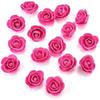 Artificial Mini Pink Rose Flower for Decoration, Home Decor and Craft Faux Flowers (Size: 3cm, Pack of 100)