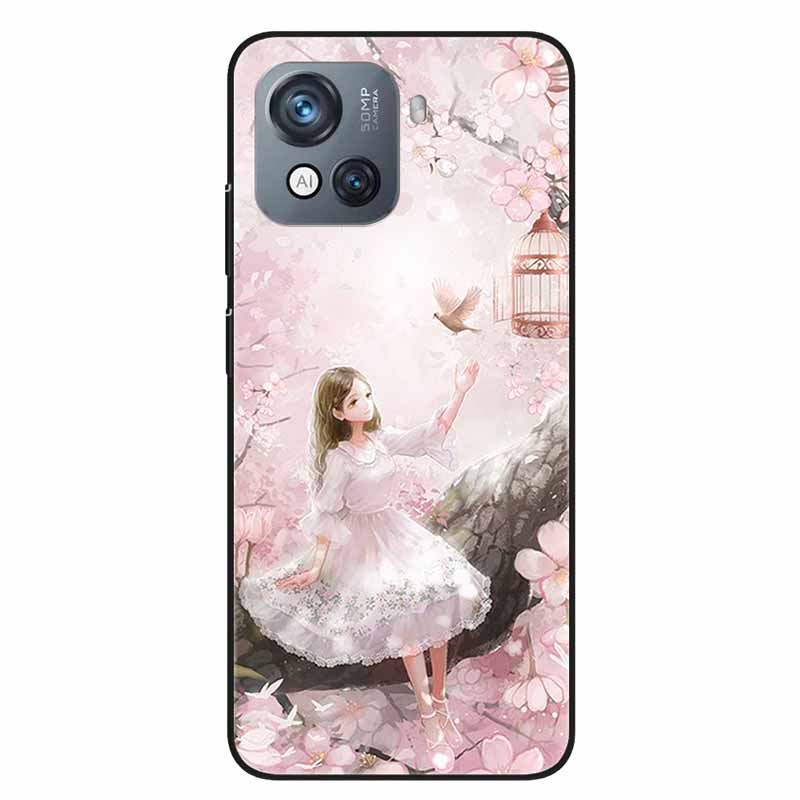 For Blackview Oscal C80 Case C 80 Marble Printing TPU Silicon Soft Phone Covers for Oscal C80 OscalC80 Back Cases Black Shells