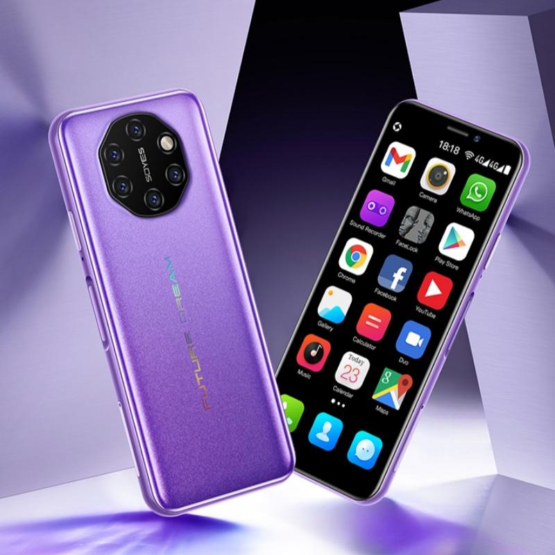 Новый мини-смартфон SOYES S10I 3,5 дюйма HD 3 ГБ ОЗУ 32/64 ГБ ПЗУ 5 МП LTE 4G 2050 мАч Портативный разблокированный по лицу/отпечатку пальца Android Карманный мобильный телефон