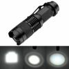 Q5 Led Flashlight, Aluminum Alloy 1200lm Adjustable Zoom Light Lamp, Non-slip Waterproof Long-range