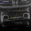 For Ford Focus/Focus ST 2019 2020 2021 2022 2023 2024 2025 Real Soft Carbon Fiber Sticker LHD Car Central Control AC Frame