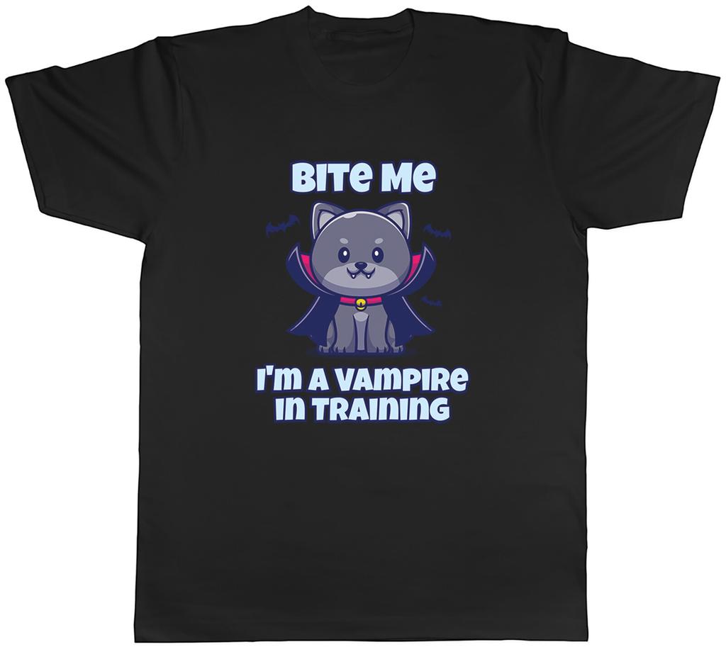 Bite Me Halloween Unisexs TShirt Im a Vampire in Training Unisex Tee Gift