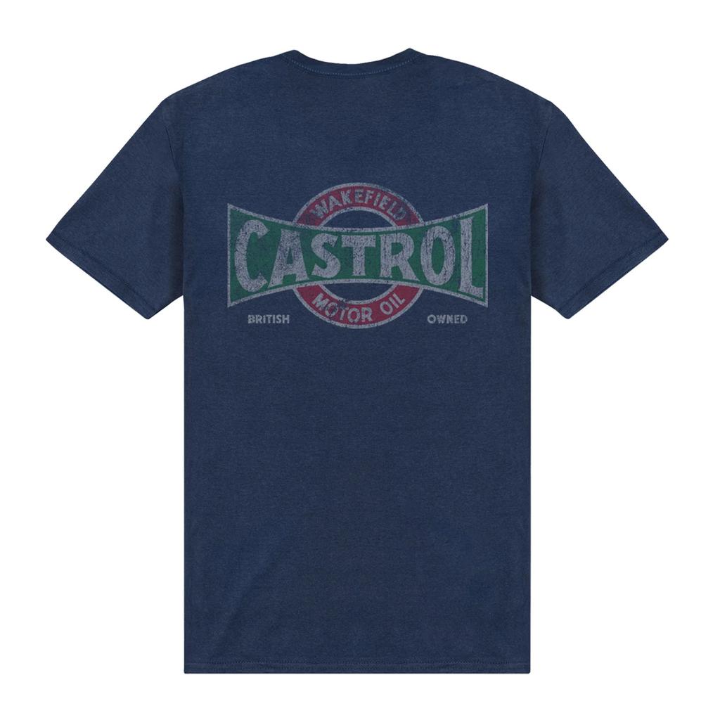 Футболка Castrol Unisex Adult Vintage