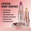 Shimmering Lipstick Long-Lasting Waterproof Lipstick Smooth Texture Full Coverage Glitter Lipstick Available In Black Golden Red Pink Lip Makeup