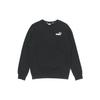 Casual Sports Knit Crew Neck Sweatshirt Men Tops Black 589034-01