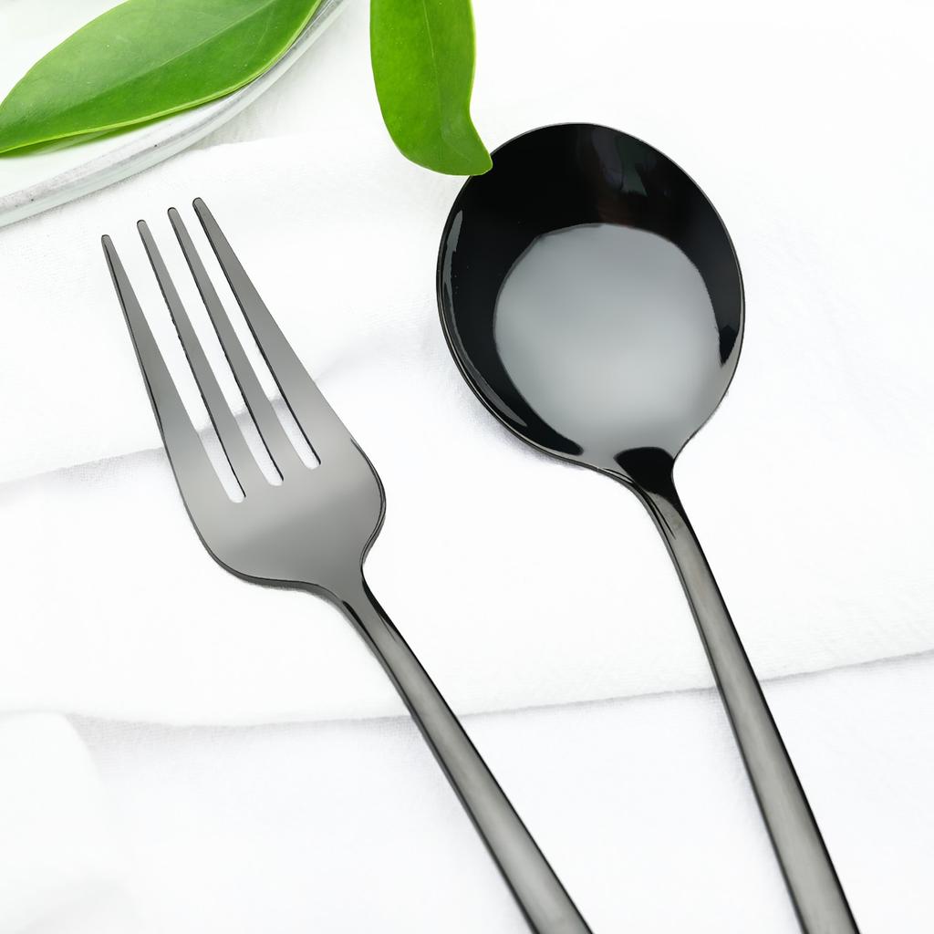 24 шт., мятно-золотой набор столовой посуды, нож, вилка, кофейная ложка, столовые приборы, столовые приборы в стиле вестерн из нержавеющей стали, столовые приборы, столовое серебро