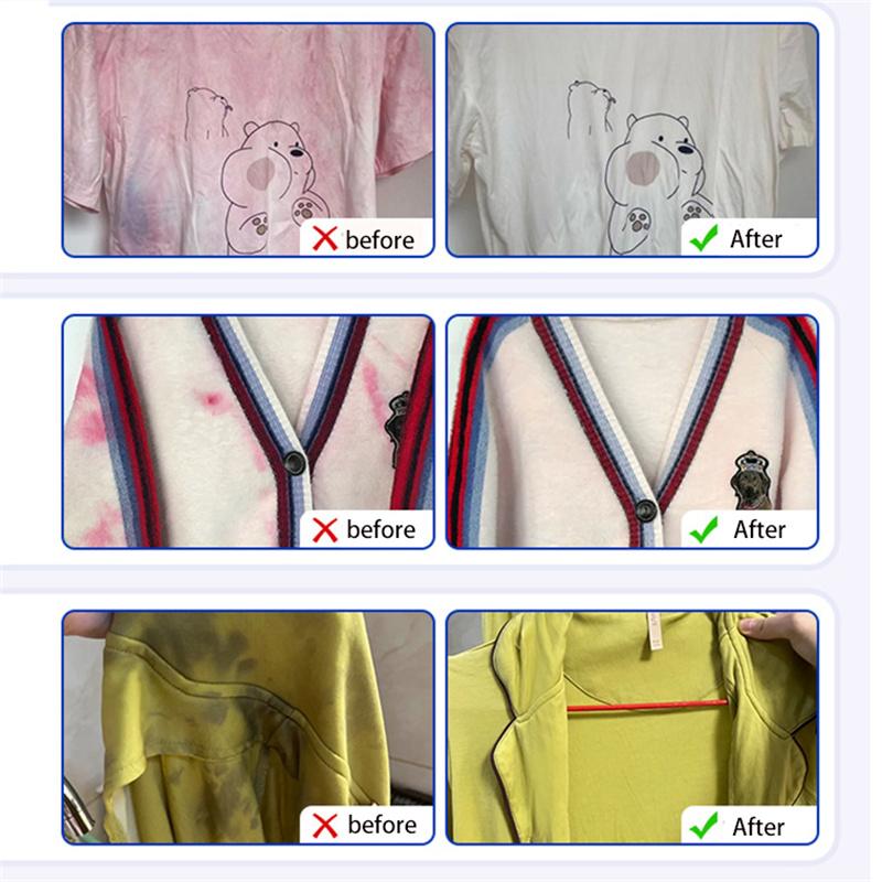 Белизна для белых вещей, пятновыводитель, средство от пожелтения, осветлитель ткани и восстановитель цвета, отбеливатель для стирки
