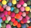 Игрушка для кошек Войлок 15 Шариков, штук, прибл.. 2,5 см, 100% Шерсть.