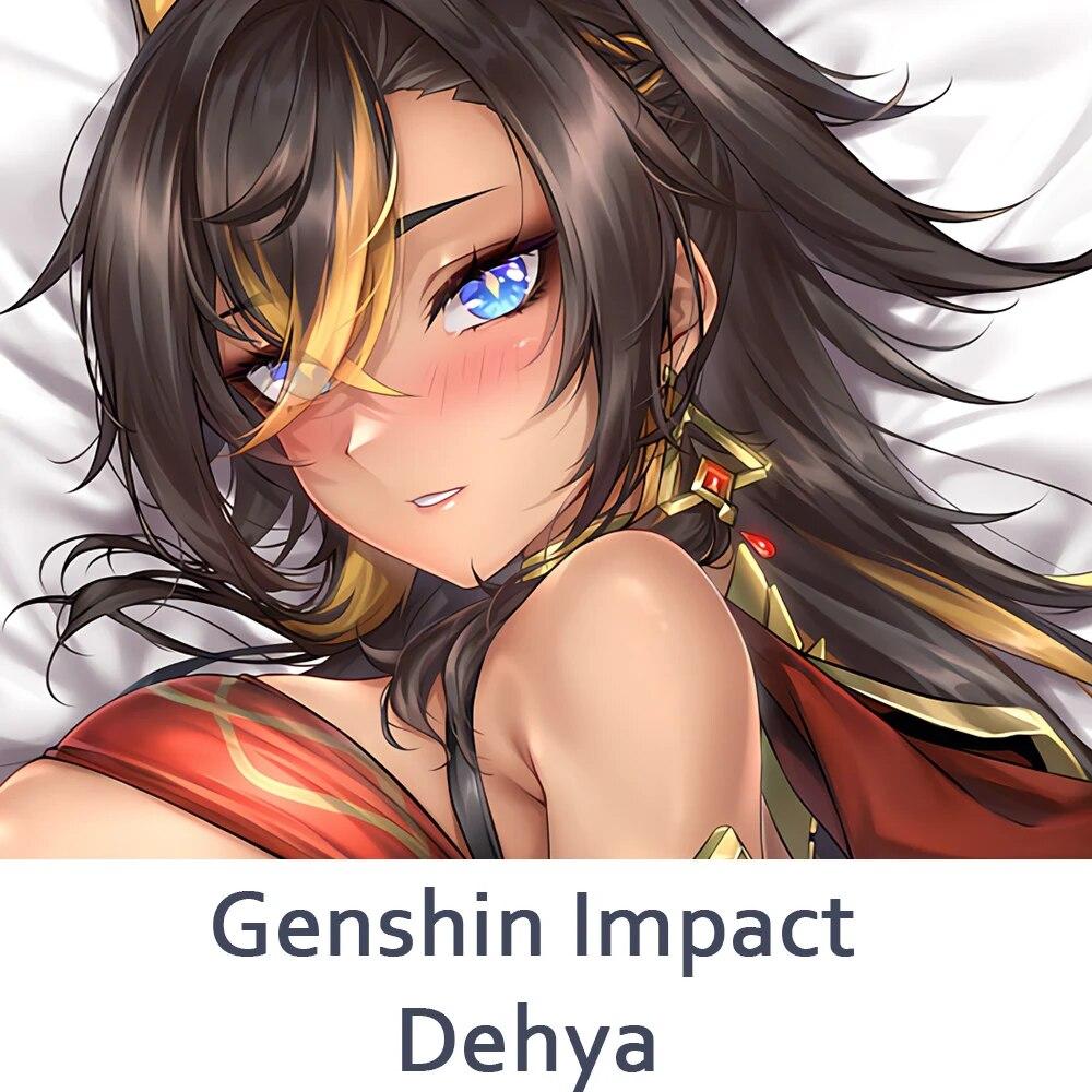 Genshin Impact Dehya косплэй аниме игра наволочка Dakimakura обнимающая наволочка для тела отаку наволочка