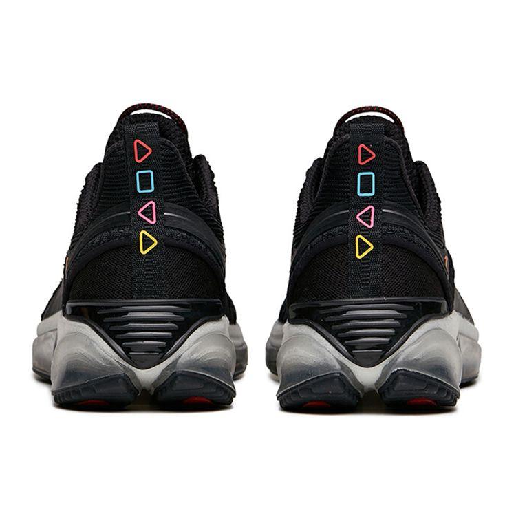 Anta Кроссовки Running Series Elastic Gel Technology Sports Shock Absorbation Low-Top для бега для мужчин, черные 112135501-1