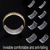Transparent Ring Size Adjustment Resizer Invisible Ring Resizer Women Finger Invisible Sticker Clear DIY Sewing Jewelry Tool Adjuster Set