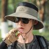 New Portable Fisherman's Hat Men's Outdoor Fishing Hat Mesh Breathable Visor Mountaineering Hat