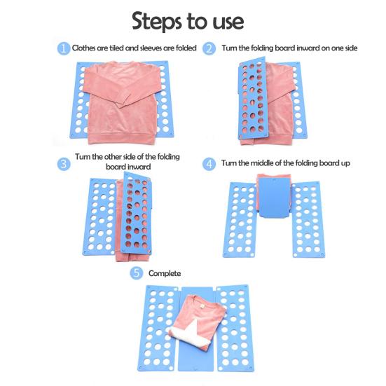 Доска для складывания рубашек Папка для одежды футболок Прочная, надежная, простая в использовании, широко применяемая, органайзер для белья Папка для рубашек