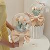 DIY Bouquet Holder Transparent Flower Bouquet Ball  Wedding Birthday Party Decorations