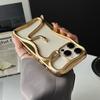 3D Змея Полый Рассеивающий Тепло Чехол Для Телефона Для iPhone 17 16 15 14 13 12 11 Pro Max Ударопрочный Гальванизированный Мягкий Чехол