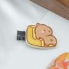 Acrylic Cartoon Duckbill Clip Cute Animal Barrettes Hair Accessories Capybara Hairpin  Party