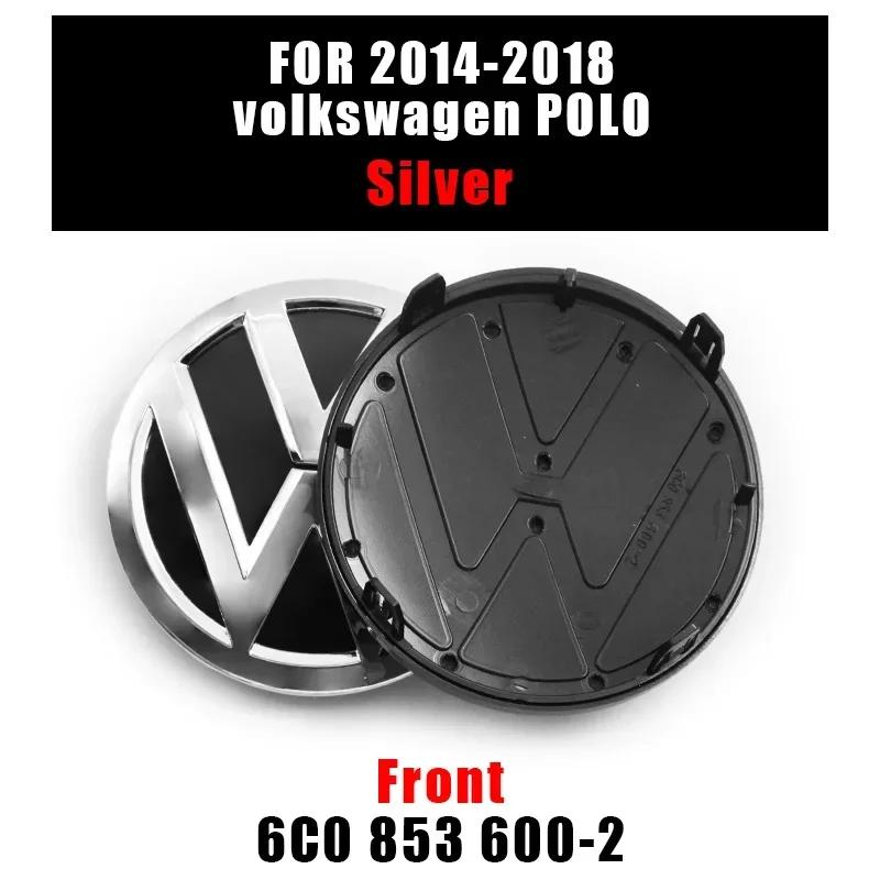 VW GTI GOLF 2026 Hot For VOLKSWAGEN VW Cup Holders Hub Caps 1Pc VW 6C0853600 Replacement Car Logo Emblem Hood Front And Rear Tai