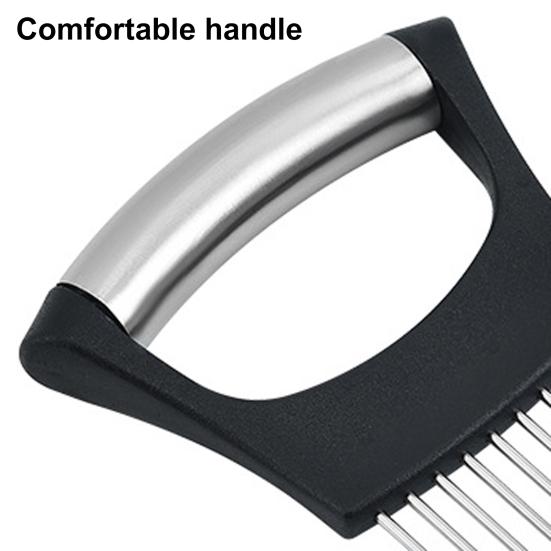 Полезный держатель для лука Хорошая прочность Удобная ручка Удобная прочная направляющая Нож для нарезки ломтиков Приготовление пищи