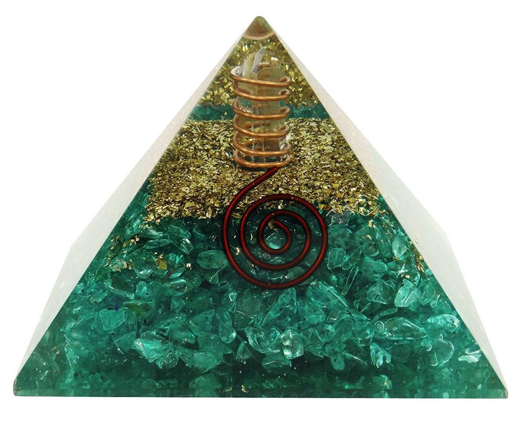 Harmonize Черный турмалин оргоновая пирамида Исцеляющий кристалл ЭМП Защита Медитация Йога Генератор энергии с медной чакрой Symobol Home D cor