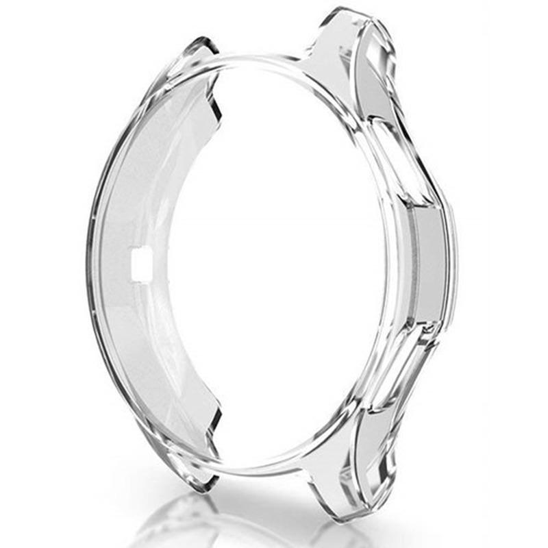 Чехол для часов samsung Galaxy Watch 46 мм / 42 мм с покрытием из ТПУ Защитная крышка для экрана бампер S 3 42/46 мм Gear S3 Frontier band