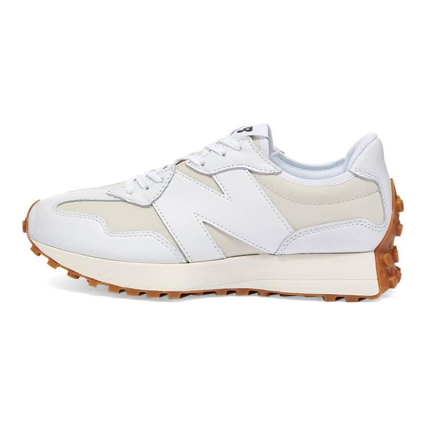 New Balance 327 Белые кроссовки Moonbeam Gum для женщин WS327LA