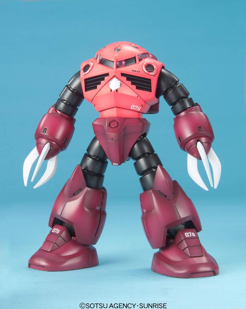 BANDAI SPIRITS MG Mobile Suit Gundam Scale Plastic Model MSM-07S Char's Z'Gok 1/100 Color-coded
