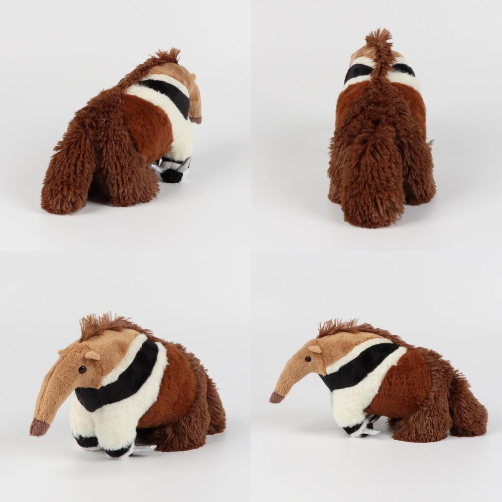 New Arrival Adorable Anteater Plush Toy Realistic Design Perfect Gift