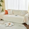 Solid Velvet Sofa Towel Blanket Plush Warm Armchair Furniture Couch Slipcover Jacquard Sofa Throw For Pets Dogs