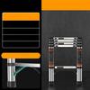 Retractable Portable Folding Ladder Household Simple Thickened Telescopic Vertical Ladder Engineering Loft Hidden Lift Ladder