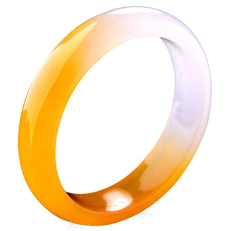 15 мм натуральный ледяной вид желтого дракона нефрита плавающий цветок браслет модный шарм изумрудный браслет нефрит женский подарок