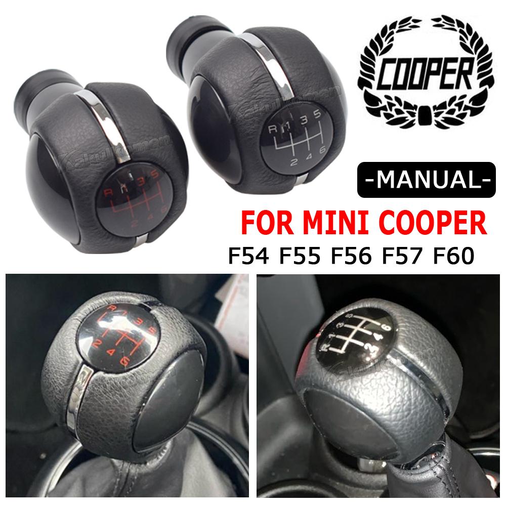 Подходит для Mini Cooper F55 F56 F54 F60 7641999 Автомобильный 6-скоростной ручной переключатель передач, рычаг переключения передач, гандбол, автомобильный Стайлинг