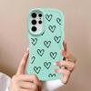 Мультяшный Цветок Сердце Любви Мягкий Чехол для Телефона для Samsung Galaxy S21 S20 FE A25 S25 S22 Ultra S24 A26 S23 Plus A34 A35 A24 A55