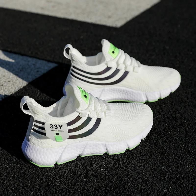 2024 Новые мужские кроссовки дышащие беговые легкие повседневные кроссовки женские кроссовки нескользящие сетчатые туфли Tenis Masculino