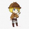 Cartoon Armin Arlert Jean Kirschtein Clipart Patches For Clothes Large Anime Patches Heat Transfer Vinyl Sticker Iron On Transfers For Clothes