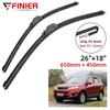 2 шт. щетки стеклоочистителя для Chery Tiggo 5 Grand Tiggo5 DR6 EVO6 2014-2018 26 "18" подходят для переднего лобового стекла, щетки для окон, резак, аксессуары