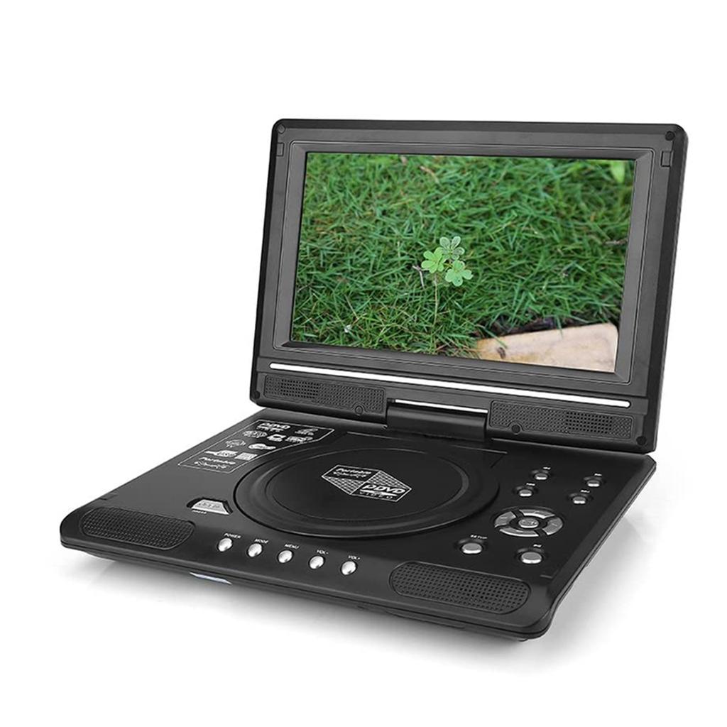 9.8 Inch 16:9 Widescreen 270 Degrees  Rotatable LCD Screen Home Car TV DVD Player Portable VCD Compact Disc