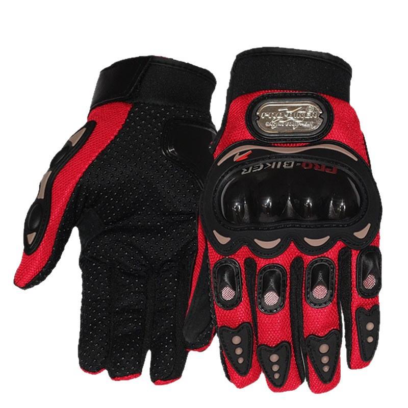 Motorcycle Gloves Men Women Summer Breathable Protective Gear Riding Safety Sport Bike Off-Road Cycling