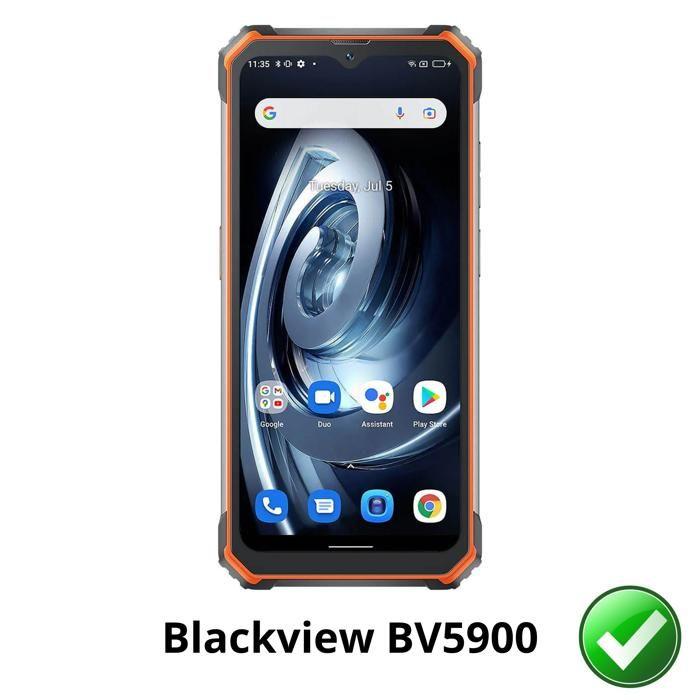 Защитная пленка для Blackview BV5900 [Набор 2] Ультратонкая Прочная Пластиковая Защитная Пленка Phonillico