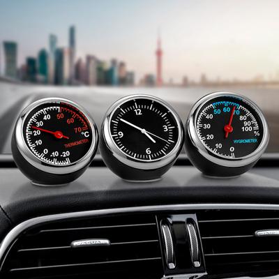 Мини-автомобиль автомобильные цифровые часы автоматические часы автомобильный термометр гигрометр украшение украшение