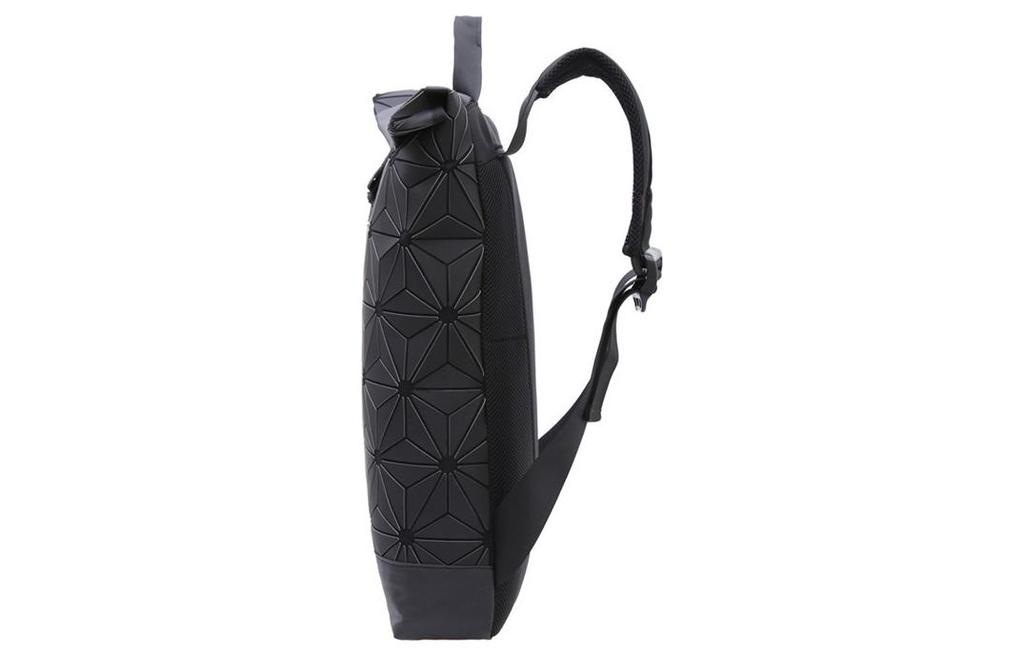 Adidas Originals Trefoil Polyester Backpack Unisex Pure Black AY9354