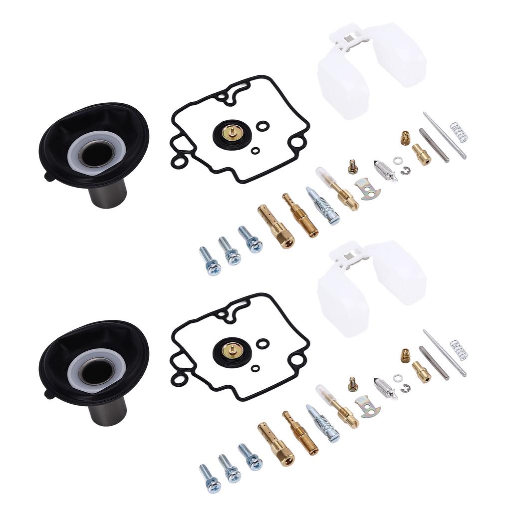 2 Sets Motorcycle Carburetor Repair Kit 22mm Universal for GY6 125CC ATV Go Kart Scooters