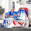Mbappe's French Football Glory Blanket Ultra-Soft Suitable for Couch Livingroom Sofa Four Seasons Universal Stylish Decor