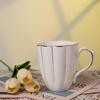 Bone China Gold Rim Ceramic Mug