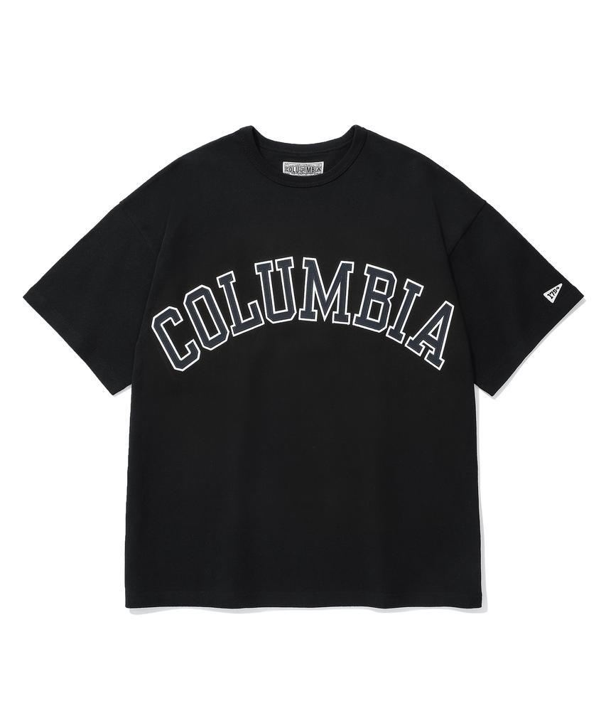 COLUMBIA UNIVERSITY Columbia Arch Logo S/S T-Shirts Black