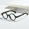 Круглые Декоративные Очки Модные Стильные Защита от Синего Света Мужские Очки Оправа Высокое Качество Женские Очки