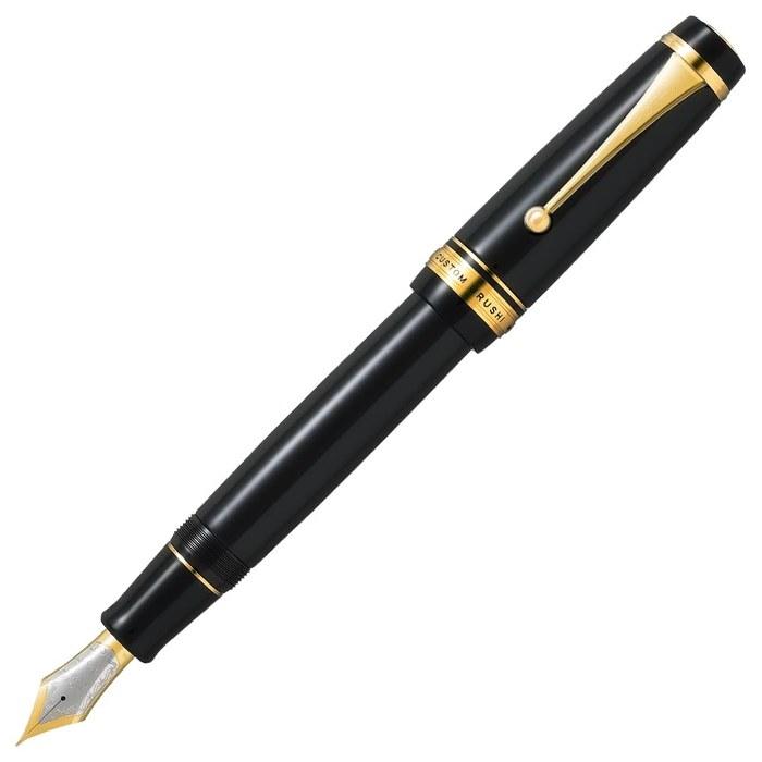 PILOT Custom Urushi Shikkoku Fountain Pen, FM (Black) FKV88SRBFM