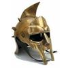 Gladiator Brass Helmet Medieval Helmet Maximum Decimal Meridian Armour